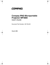 Compaq iPAQ MP4800 User manual
