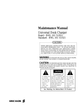 Ericsson BML 161 51/022 Maintenance Manual