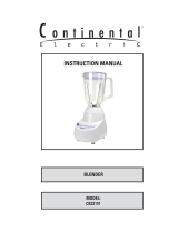 Continental Electric CE22151 User manual
