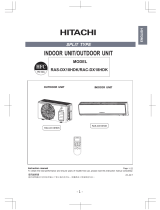 Hitachi RAC-DX18HDK User manual