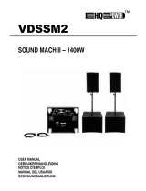 HQ Power SOUND MACH II User manual