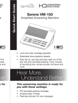Serene VM-150 Quick start guide