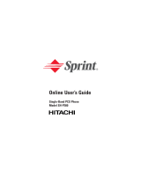 Hitachi SH-P300 Online User's Manual