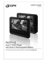 GPX PD7711B User manual