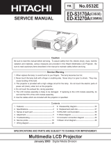 Hitachi EDS-3170A User manual