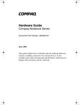 Compaq Evo Notebook N800c User manual