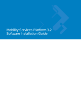 Motorola MSP3-CNTRL-SW-100 - Mobility Services Platform Control Edition Software Installation Manual