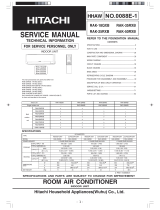 Hitachi RAK-35RXB User manual