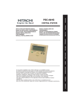 Hitachi PSC-A64S Operating instructions
