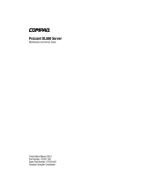 Compaq DL580R01 - ProLiant - 512 MB RAM Maintenance And Service Manual