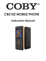 Coby CB2102 User manual