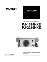 MUTOH PJ-1614NXE User manual