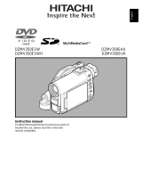 Hitachi DZMV350EAU User manual