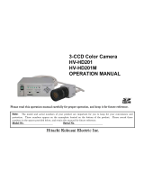 Hitachi HV-HD201M Operating instructions