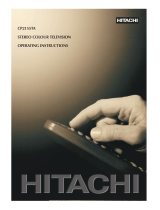 Hitachi CP2155TA User manual