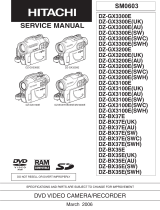 Hitachi DZ-GX3300E User manual