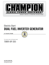 Champion 73001i-DF (EU) Owner's Manual & Operating Instructions