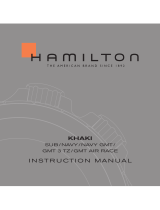 Hamilton NAVY GMT User manual