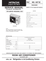 Hitachi RAM-90QH5 User manual