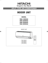 Hitachi RAK-25NHA2 User manual