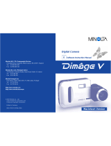 Minolta DIMAGE V SOFTWARE-MAC Owner's manual