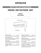 Hitachi RAK-50NH5 User manual