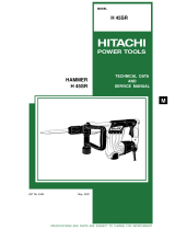 Hitachi H 45SR Technical Data And Service Manual
