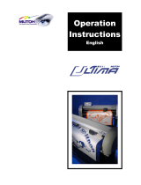 MUTOH Ultima SC-1400D Operation Instructions Manual