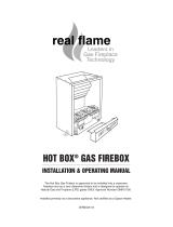 Real Flame HOT BOX Installation & Operating Manual