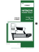 Hitachi N 5008AC Technical And Service Manual