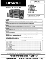 Hitachi AXF300UC User manual