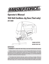 MasterForce 241-0429 User manual