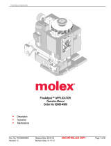 Molex FineAdjust APPLICATOR Operating instructions