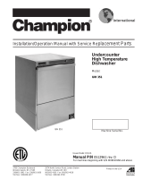 Champion IUH 351 Installation & Operation Manual