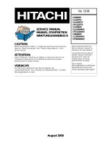 Hitachi CP2125T/S User manual