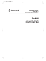 Sherwood RX-4105 Operating Instructions Manual