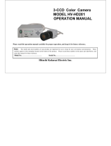 Hitachi HV-HD201 Operating instructions