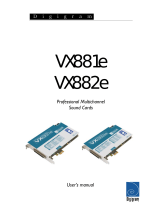 Digigram VX882e User manual