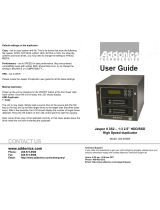 Addonics Technologies Jasper II 3S2 User manual