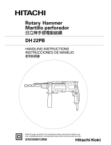 Hitachi DH 22PB Handling Instructions Manual