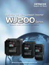 Hitachi WJ200-022LF User manual