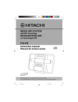 Hitachi CX-V3 User manual