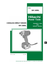 Hitachi WH 14DBL Technical Data And Service Manual