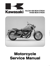 Kawasaki VULCAN 1600 MEAN STREAK - SERVICE User manual