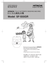 Hitachi SF-S55GR User manual