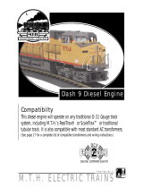 MTHTrains Dash 9 Diesel Engine User manual