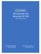 Motorola GP360 Series Basic User's Manual