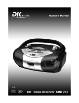 DK Digital CDB-700 Owner's manual
