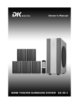 DK Digital AS-20-1 Owner's manual