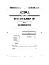 Hitachi RAC-18CX9 User manual